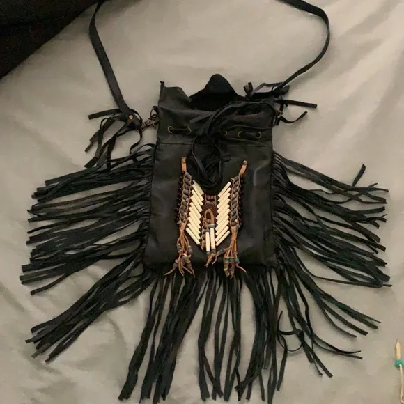 Spell & the Gypsy vintage bag preowned black - Picture 1 of 8